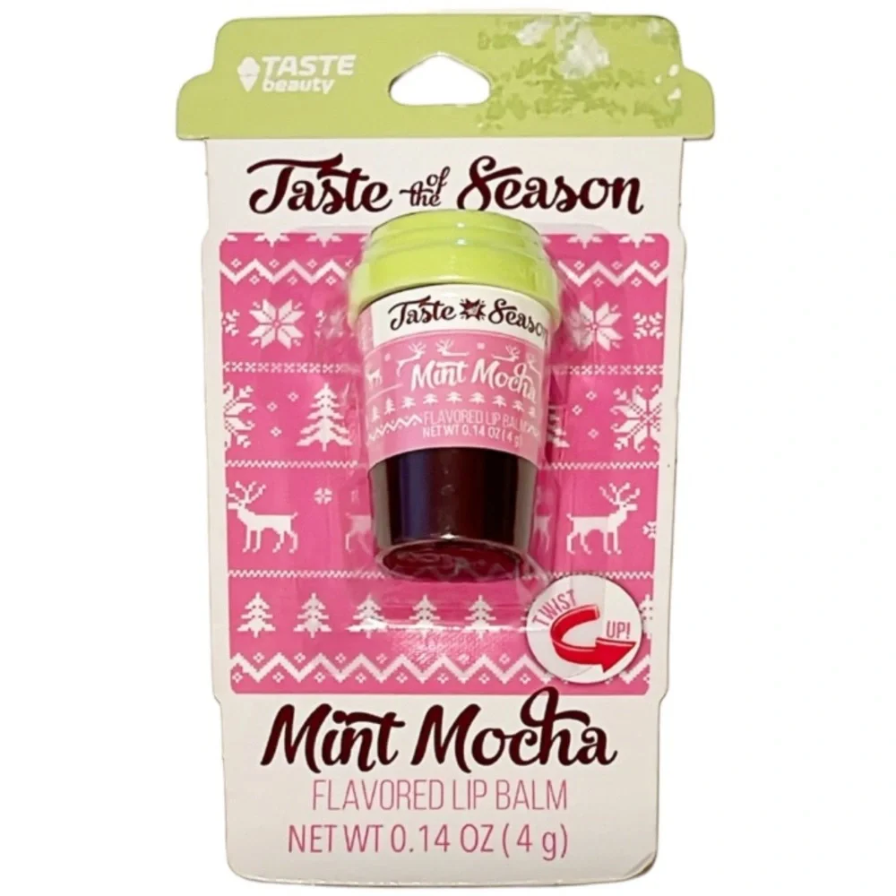 Taste of the Season mint mocha flavored lip balm